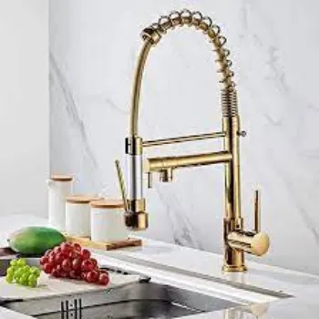 Brass Kitchen Faucet